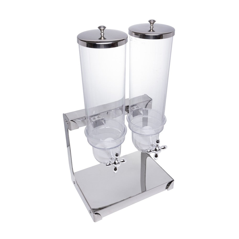 Porta Cereais Duplo 2x 3L Aço Inox - Rojemac Profissional