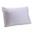 Jogo 2 Fronhas Bordado Duquesa 50cm x 70cm Branco Microfibra - Lyor