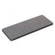 Bandeja Retangular Absorvente para Pia 25cm x 10cm Cinza Escuro Pedra Diatomita - Lyor