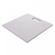 Balança Digital Corporal 28cm x 28cm Cinza Pedra Diatomita - Lyor