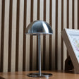 Luminária de Mesa Led 3 Tons Usb Eclipse Prata Metal - Lyor