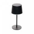 Luminária de Mesa Led 3 Tons Usb Elara Preta Metal - Lyor