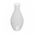 Vaso Dália 14,5cm x 7cm Branco Vidro - Lyor