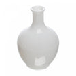 Vaso Dália 11cm x 7,5cm Branco Vidro - Lyor