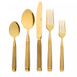 Faqueiro 30 Peças Grécia Dourado Aço Inox - Lyor