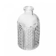 Vaso Decorativo Vitrais 6cm x 6cm x 10cm Vidro - Lyor