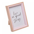 Porta Retrato Enjoy 10cm X 15cm Rosa Mdf - Lyor