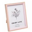 Porta Retrato Enjoy 15cm X 20cm Rosa Mdf - Lyor