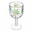 Taça Palm Hand Painting 320ml Cristal Ecológico - Lyor