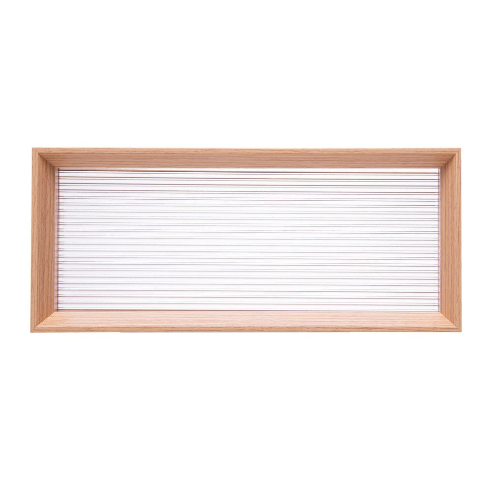 Bandeja com fundo de Poliestireno Riviera 28cm x 12cm MDF - Lyor