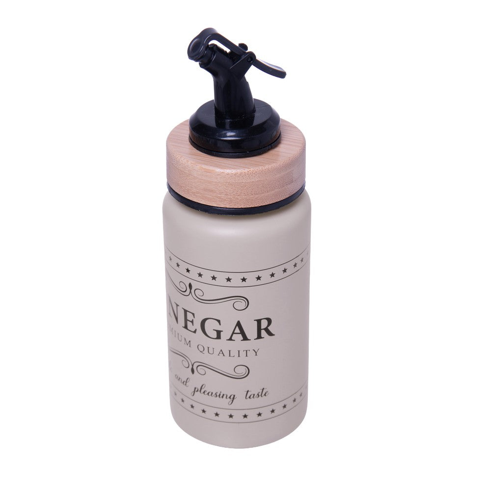 Galheteiro 2 Peças Vinagre e Azeite Corteccia 220ml Vidro - Lyor
