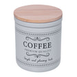 Pote Café com Tampa de Bambu Corteccia 300ml Vidro - Lyor