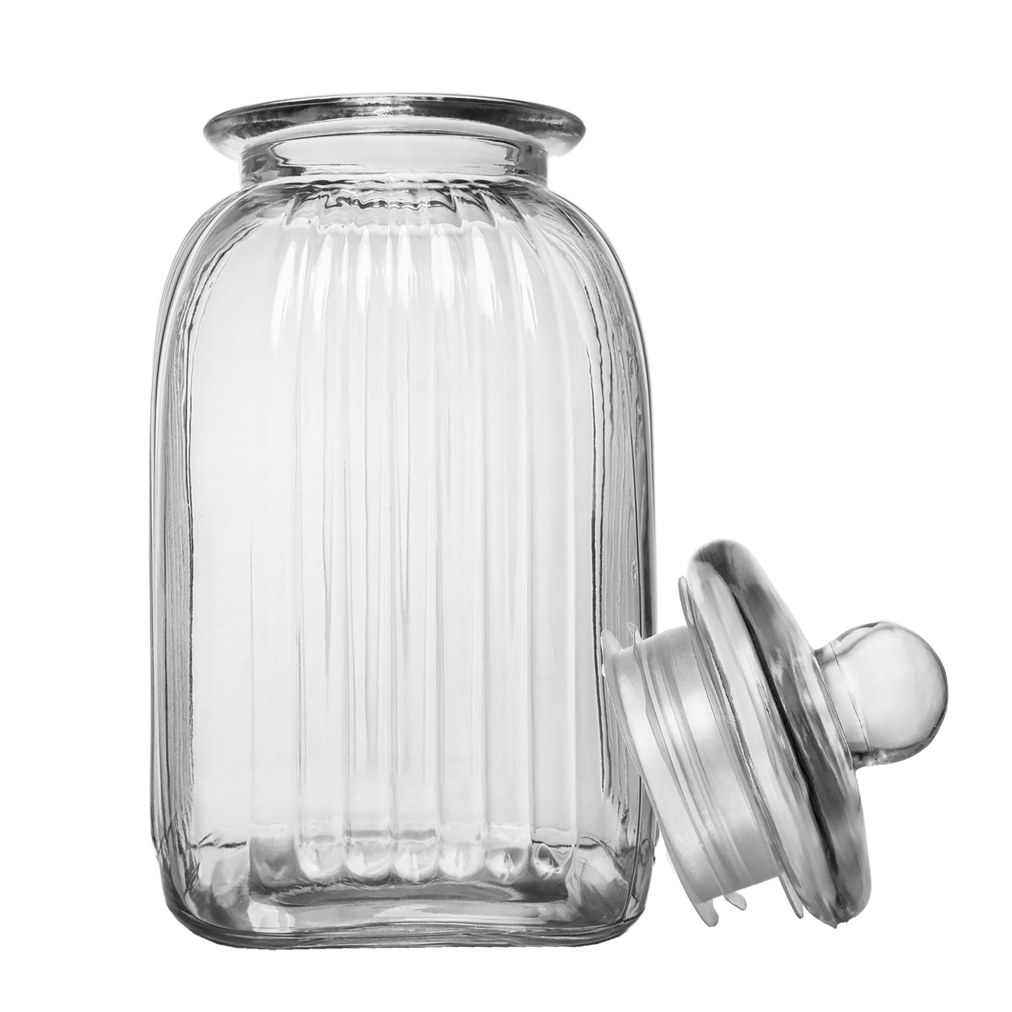 Pote Hermético Essência 4,65L Vidro - Lyor