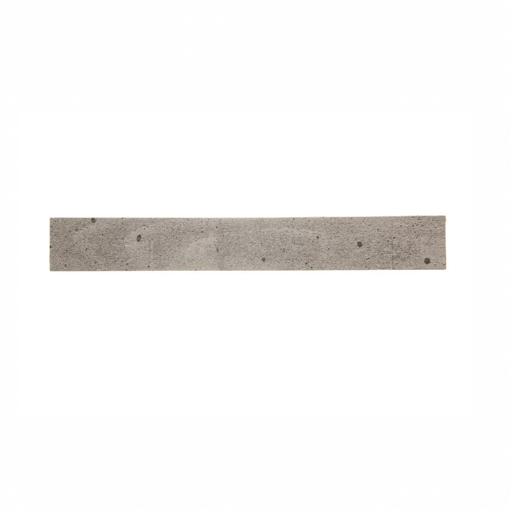 Bandeja Retangular Requinte 12cm x 22cm Cinza Poliestireno - Lyor