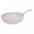 Frigideira de Indução Granito Chef 28cm Off White Alumínio Revestimento Antiaderente 222920 - Lyor