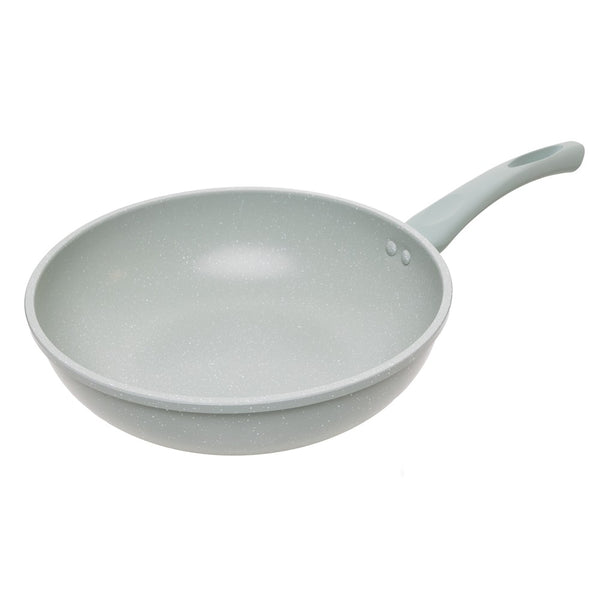 Frigideira de Indução Granito Chef 28cm Verde Alumínio com Revestimento Antiaderente - Lyor