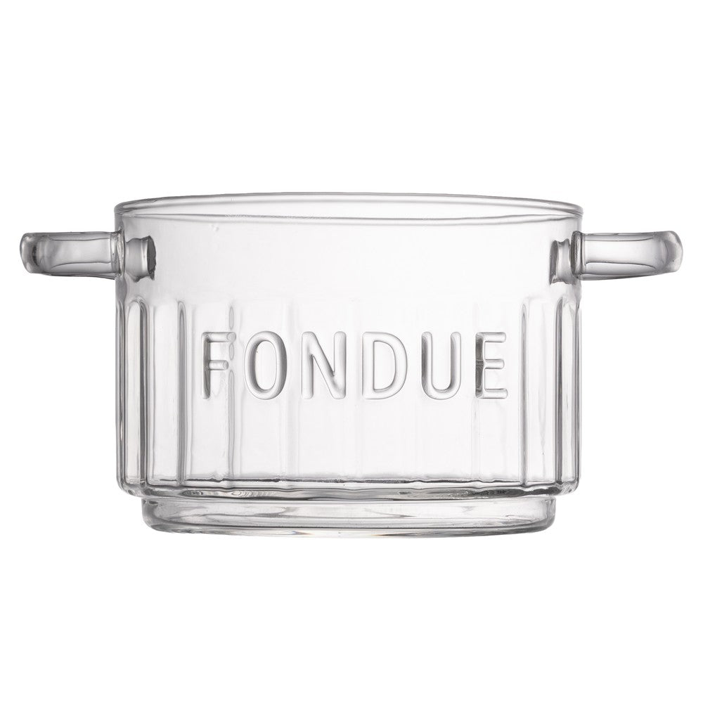 Aparelho de Fondue 4 Peças para 2 Pessoas Vidro Borossilicato - Lyor