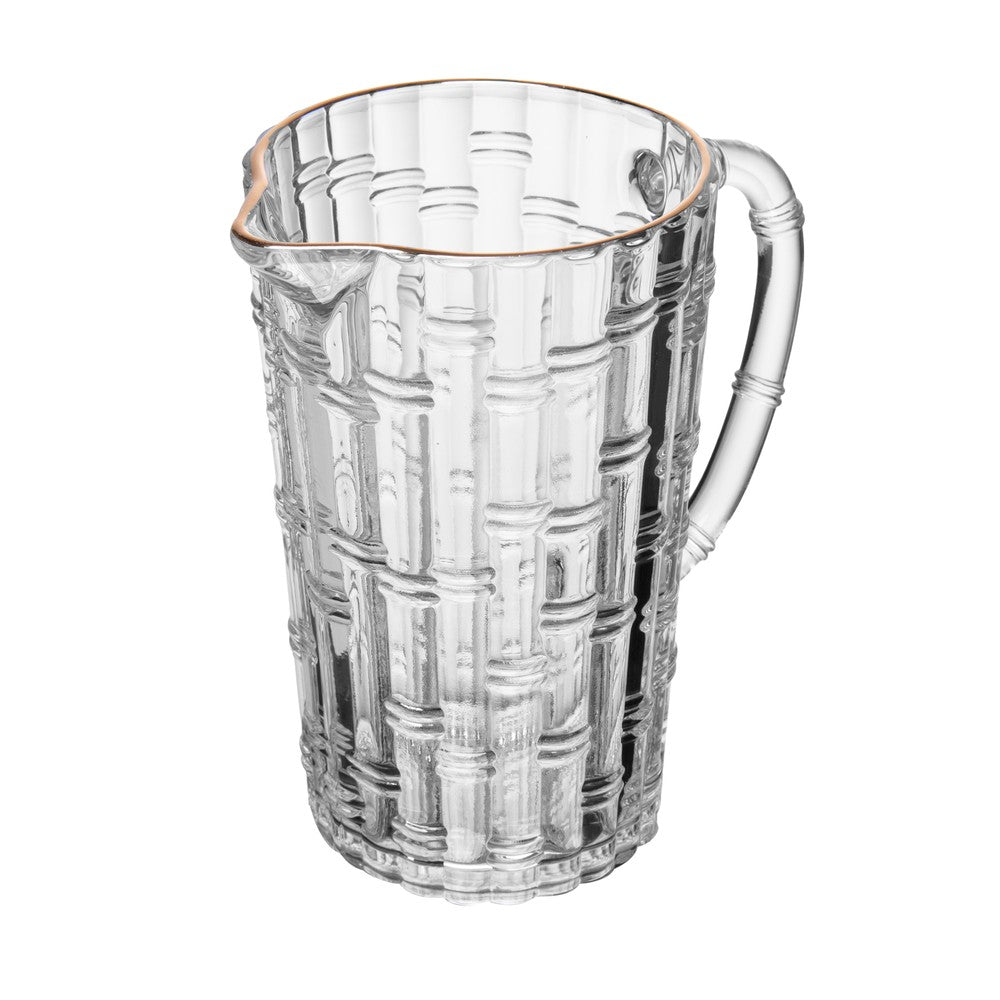 Jarra Lanai com Fio de Ouro 1L Cristal Ecológico - Lyor