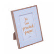 Porta-Retrato Melina 10cm x 15cm Azul MDF - Lyor