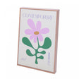 Quadro Decorativo Decora Flor 21cm x 30cm MDF - Lyor