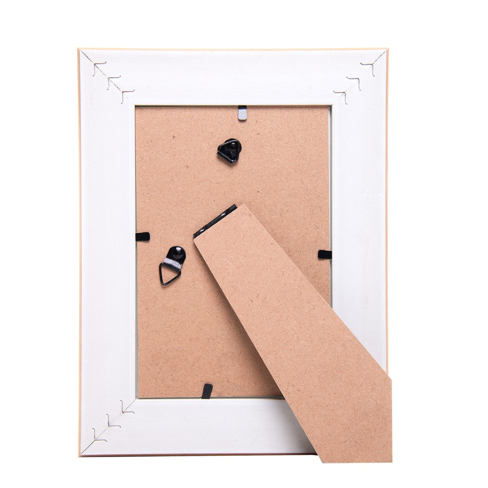 Porta-Retrato Friso 10cm x 15cm Natural Poliestireno - Lyor