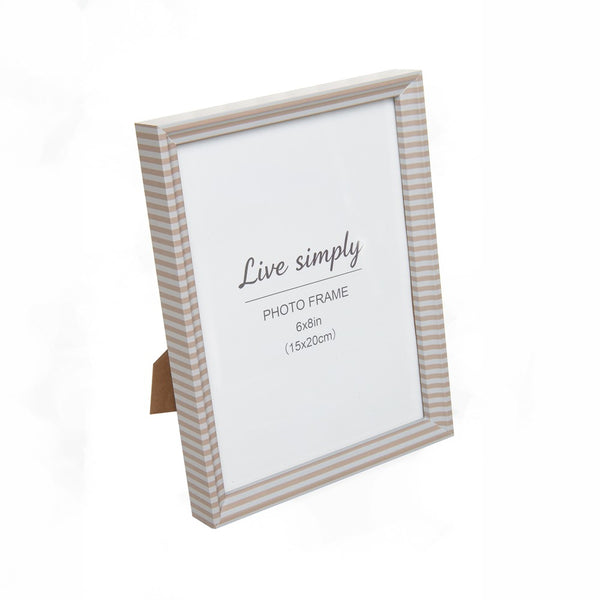 Porta-Retrato Soft Line 15cm x 20cm Bege MDF - Lyor