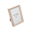 Porta-Retrato Dots Line 10cm x 15cm Bege MDF - Lyor