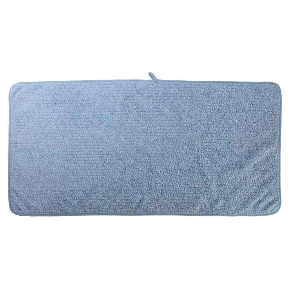 Toalha de Rosto Essenza 40cm x 80cm Azul Poliéster - Lyor