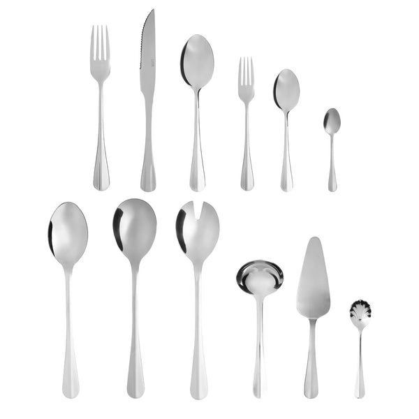 Faqueiro 54 Peças Positano Aço Inox - Lyor
