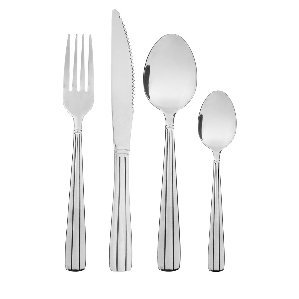 Faqueiro Marselha 24 Peças Aço Inox - Lyor