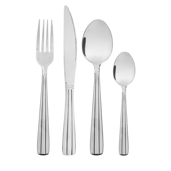Faqueiro Marselha 24 Peças Aço Inox - Lyor