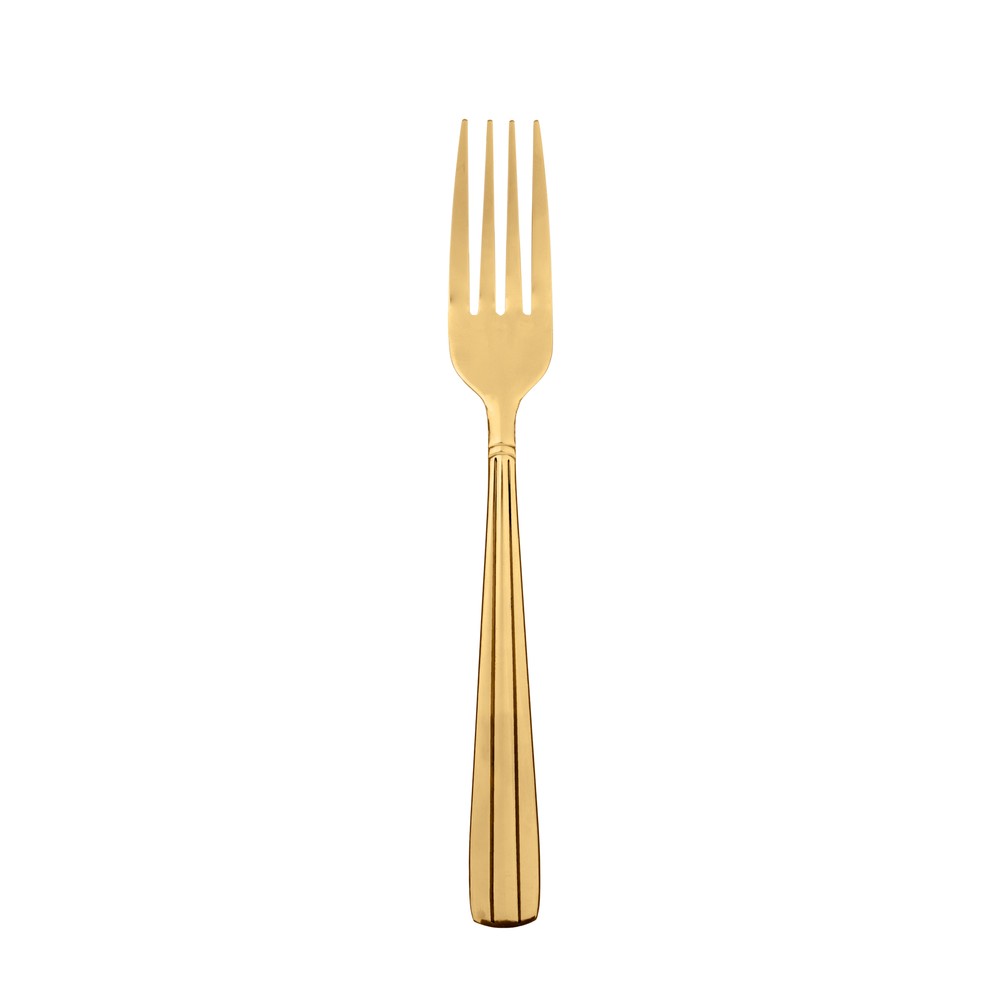 Faqueiro Marselha 24 Peças Dourado Aço Inox - Lyor