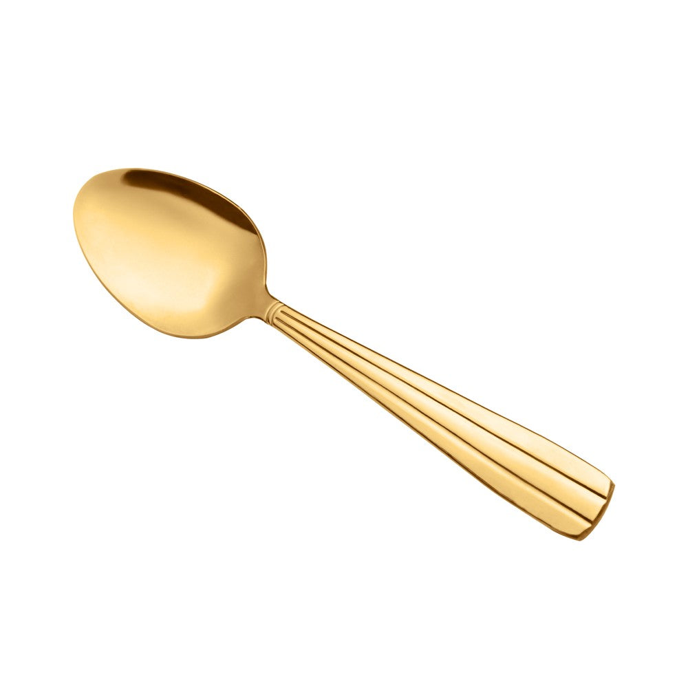 Faqueiro Marselha 24 Peças Dourado Aço Inox - Lyor