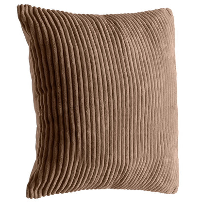Capa para Almofada Alegria 45cm x 45cm Marrom Poliéster - Lyor