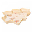 Bandeja Decorativa Encanto de Natal 28cm x 23cm x 3cm Cerâmica - Lyor
