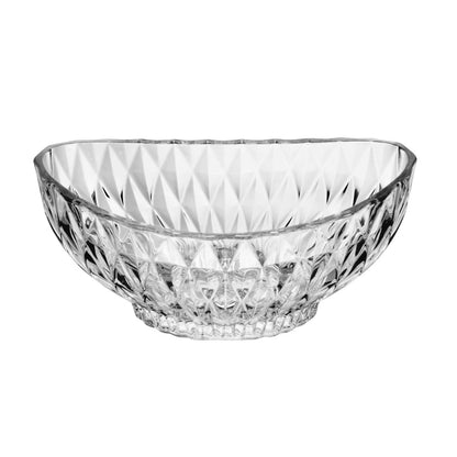 Centro de Mesa Diamond 28cm x 15cm x 13,5cm Cristal - Lyor