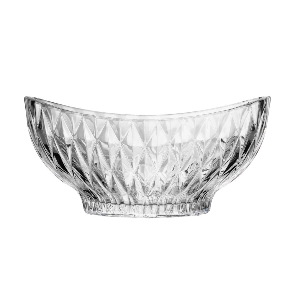 Centro de Mesa Diamond 28cm x 15cm x 13,5cm Cristal - Lyor