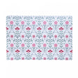 Lugar Americano Arabesco Floral 43,5cm x 28,5cm Verde Polipropileno - Lyor