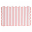 Lugar Americano Alinhare 43,5cm x 28,5cm Rosa PVC - Lyor