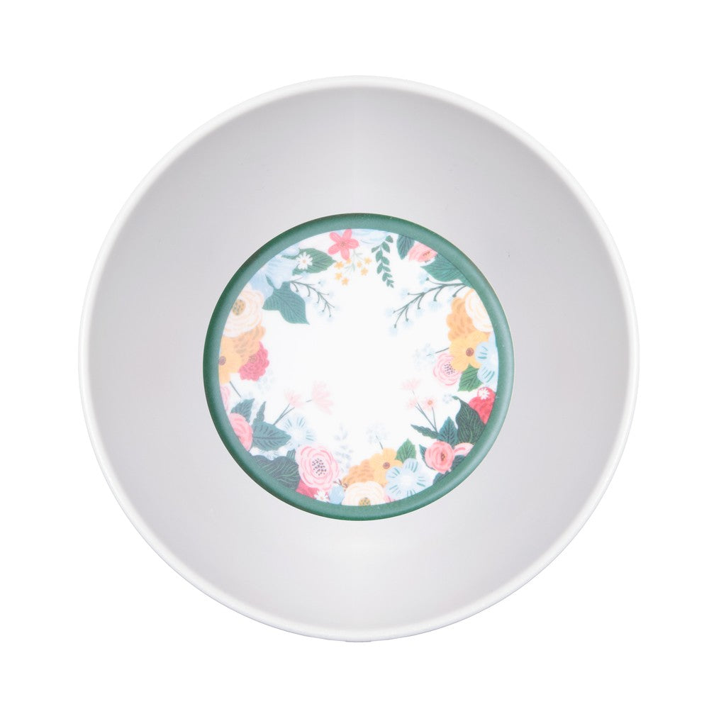 Bowl Vale Florido 700ml Colorido Melamina - Lyor