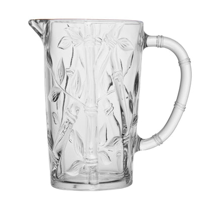 Conjunto 7 Peças Jarra Kona com 6 Copos com Fio de Ouro 1L/280ml Cristal Ecológico  - Lyor