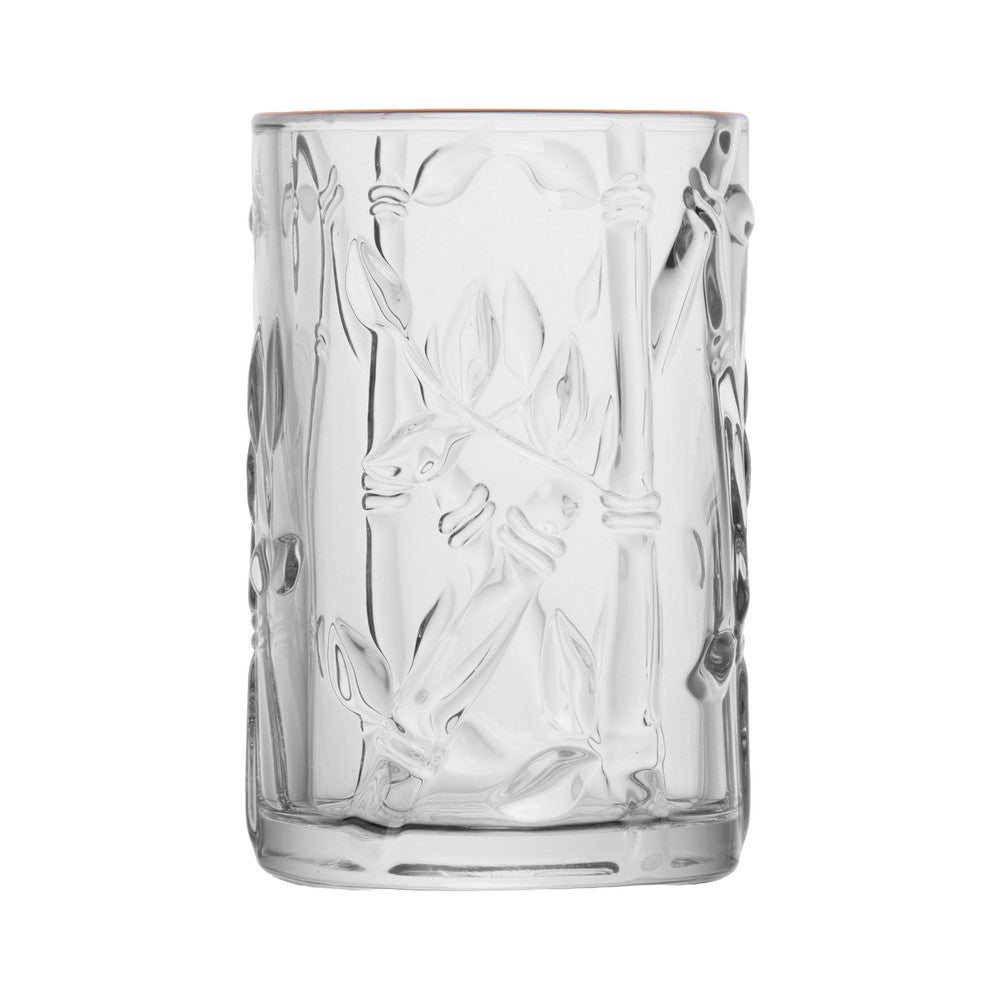 Conjunto 7 Peças Jarra Kona com 6 Copos com Fio de Ouro 1L/280ml Cristal Ecológico  - Lyor