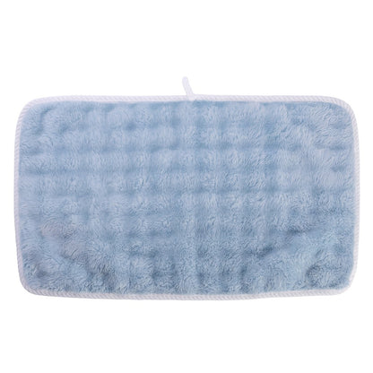 Jogo de 2 toalhas de Mão Elegance 30cm x 50cm Azul Poliéster - Lyor