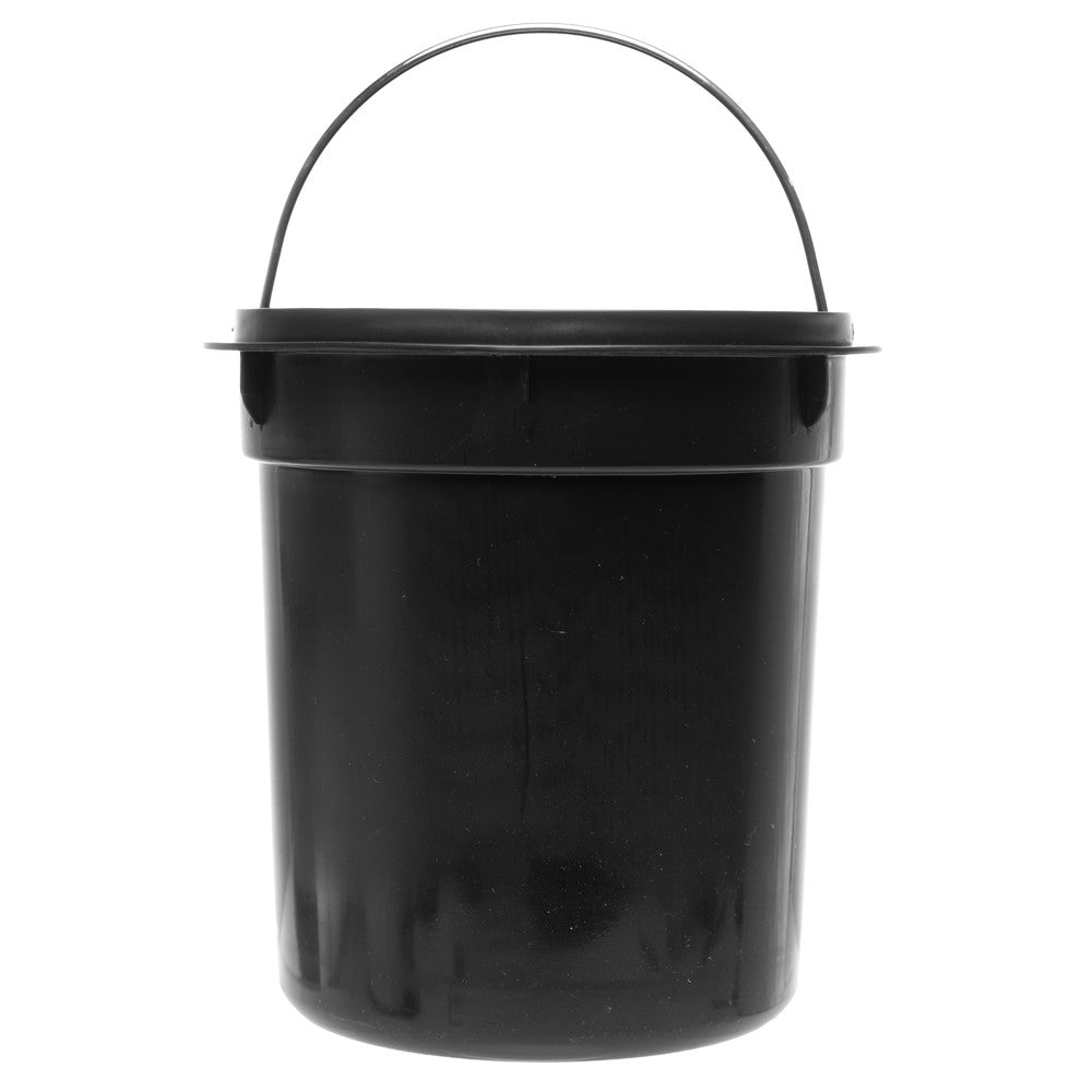 Lixeira Redonda com Pedal Diamond 5L Off White Metal - Lyor