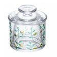Manteigueira Francesa Siciliano Hand Painting 9,5cm x 10cm Cristal - Lyor