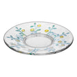Prato para Sobremesa Siciliano Hand Painting 19cm Cristal - Lyor