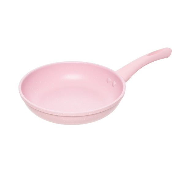 Frigideira de Indução em Alumínio Antiaderente Candy Granito Chef Rosa 20cm 223291 - Lyor