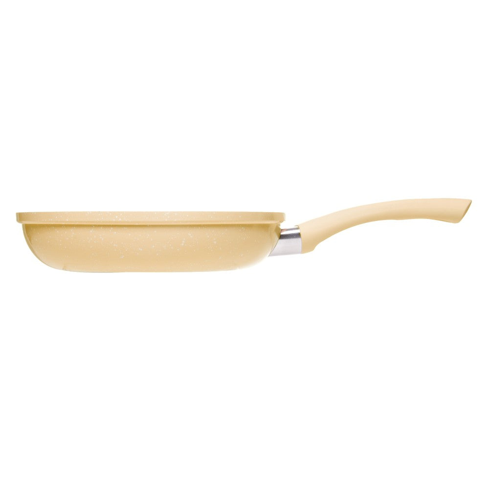 Frigideira de Indução em Alumínio Antiaderente Candy Granito Chef Amarela 20cm 223292 - Lyor