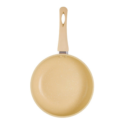 Frigideira de Indução em Alumínio Antiaderente Candy Granito Chef Amarela 20cm 223292 - Lyor