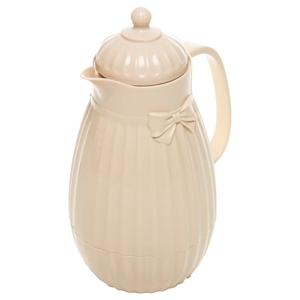 Garrafa Térmica Lacie  400ml Creme  Plástico - Lyor